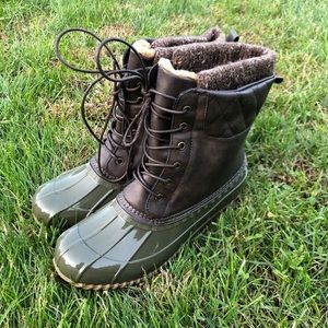 Tovah Sweater Cuff Duck Boot